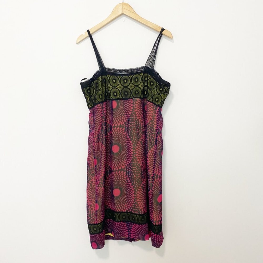 RACHEL Rachel Roy Lace Printed Dress Size 10